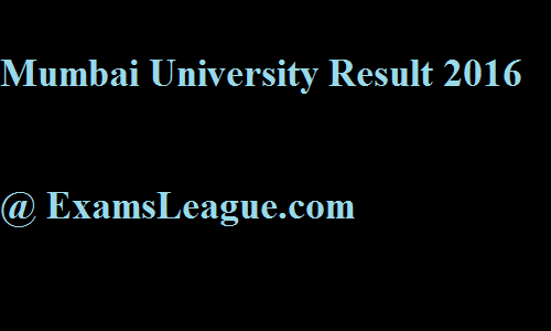 Mumbai University Result 2024 Tyba And M A