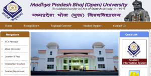 MP Bhoj Open University BA BSc BCom Result 2024 Part 1st 2nd 3rd ...